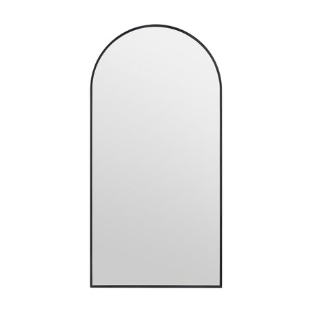 Pierson 1 Black Wall Mirror by Crestview at Eve Furniture