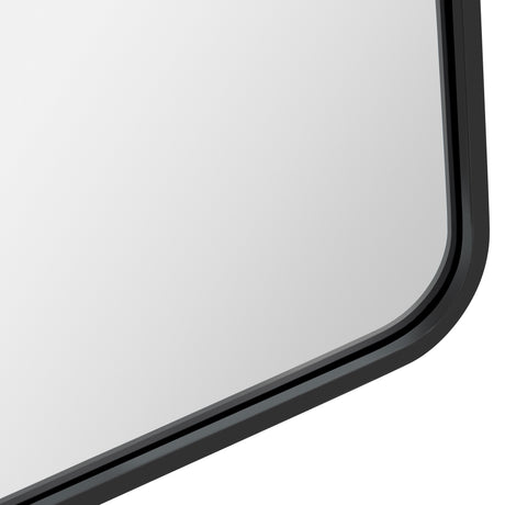 Pierson 2 Black Wall Mirror by Crestview at Eve Furniture