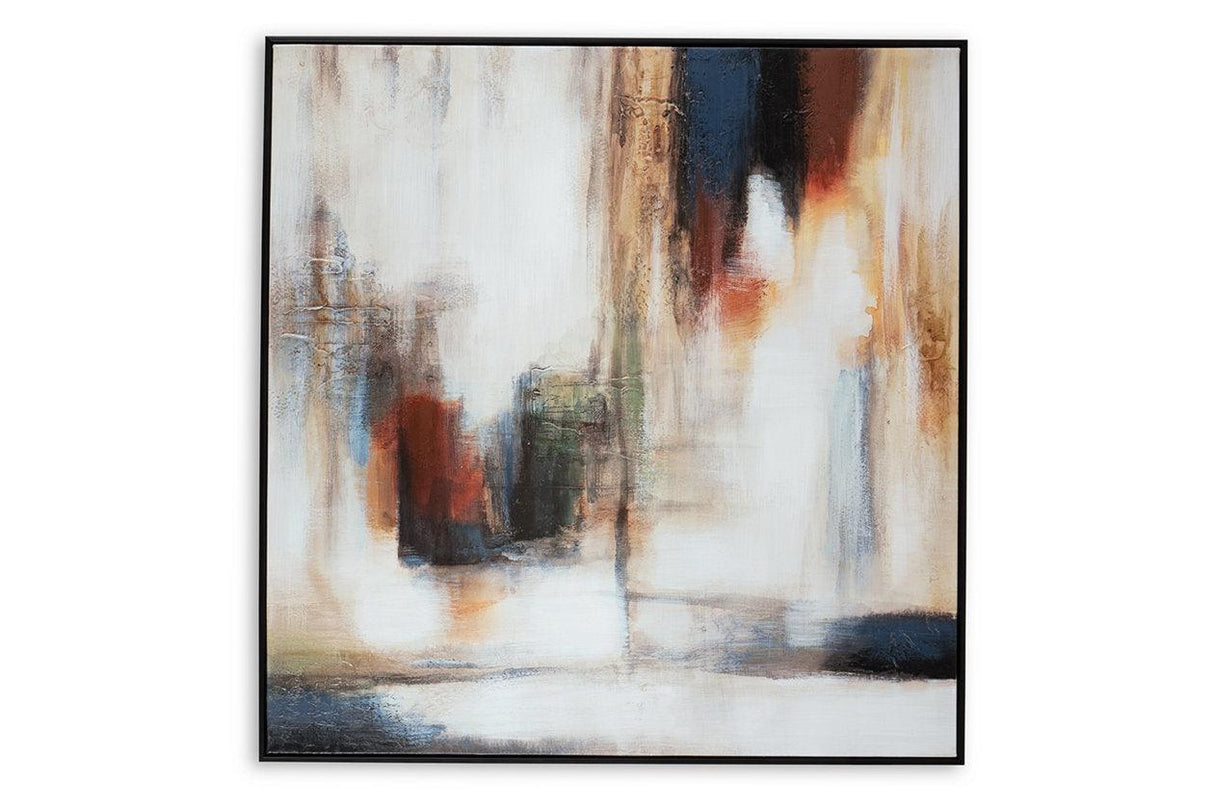 Pigeonford Multi Wall Art by Ashley at Eve Furniture