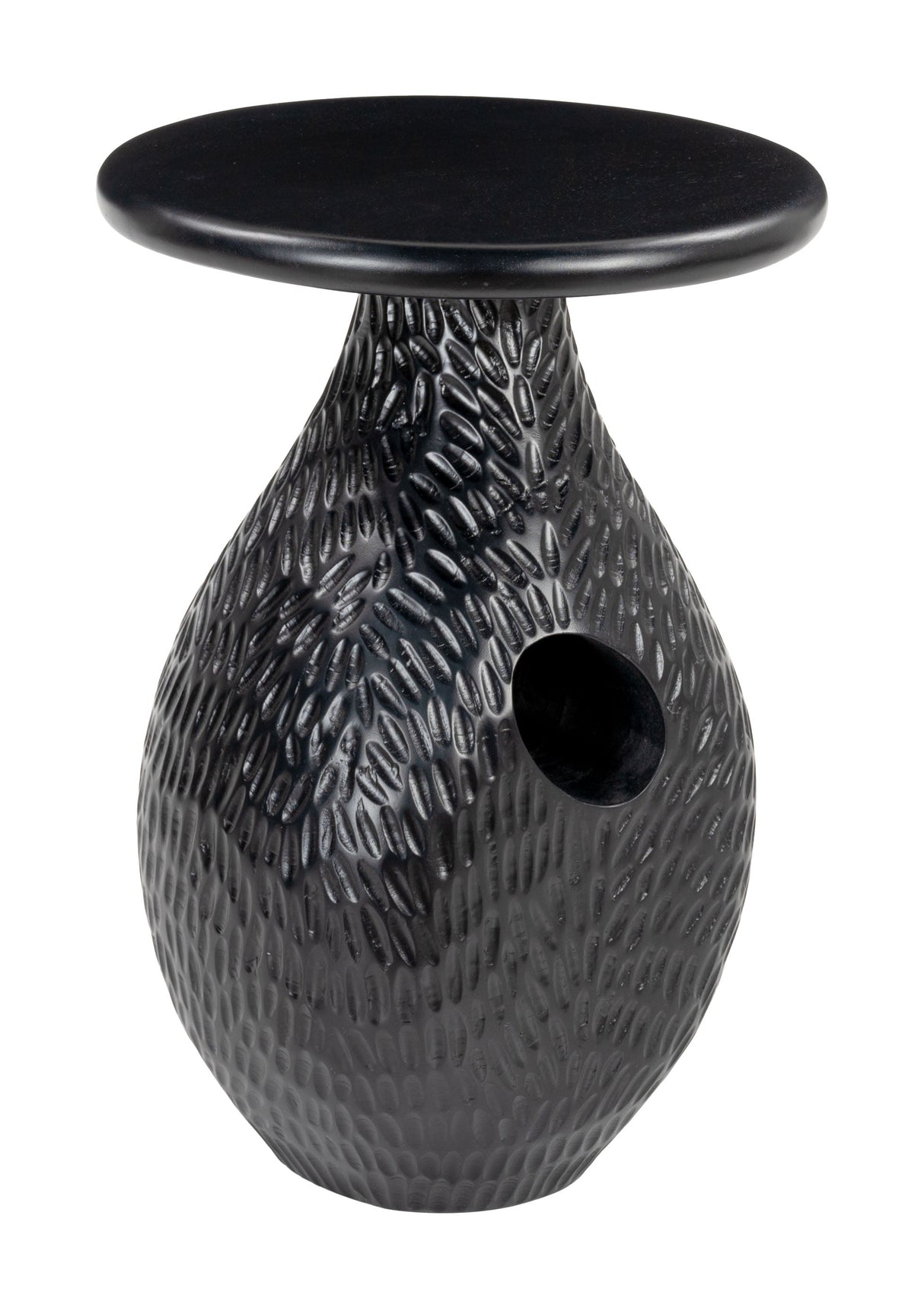 Piho Black Side Table by Zuomod at Eve Furniture