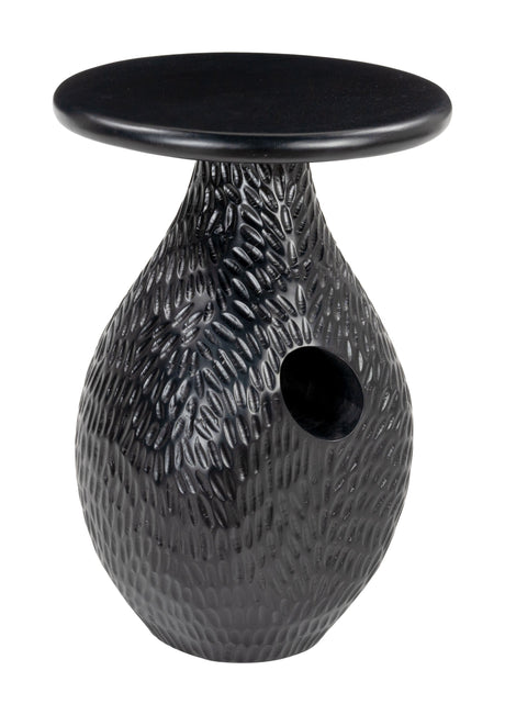 Piho Black Side Table by Zuomod at Eve Furniture