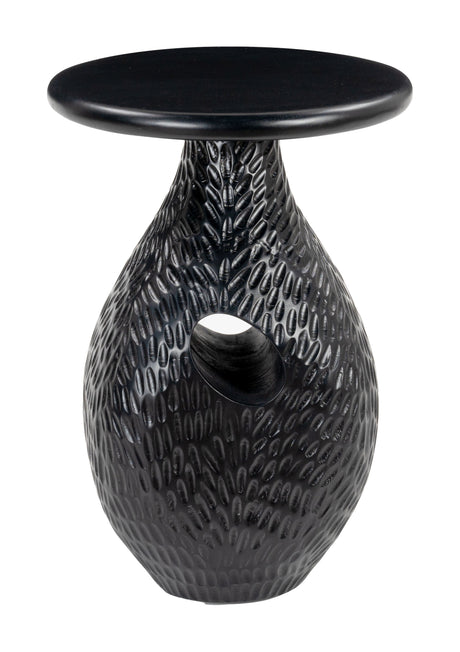 Piho Black Side Table by Zuomod at Eve Furniture
