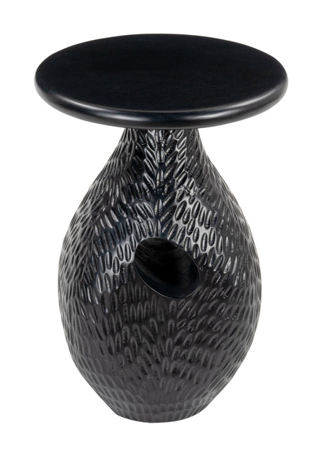 Piho Black Side Table by Zuomod at Eve Furniture