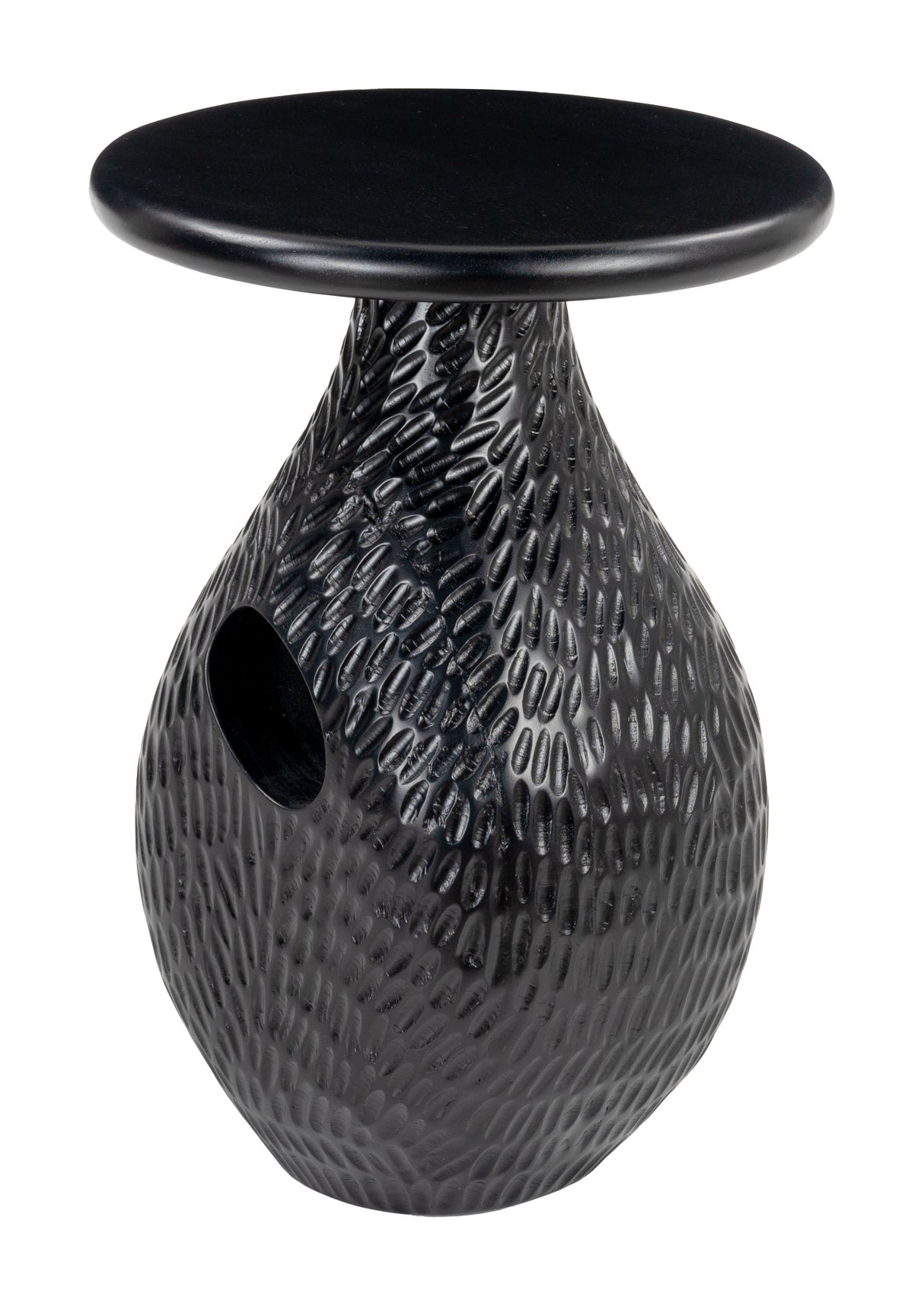 Piho Black Side Table by Zuomod at Eve Furniture