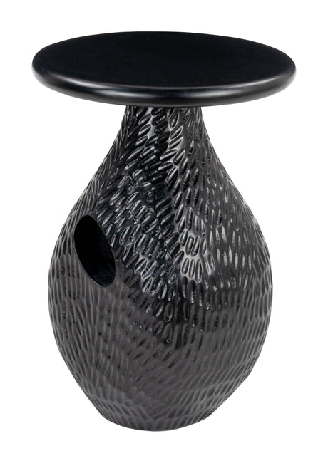 Piho Black Side Table by Zuomod at Eve Furniture