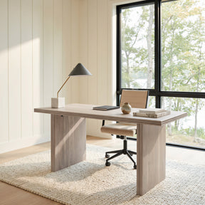 Pike Black & White Table Lamp by Zuomod at Eve Furniture