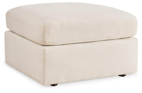 Pillar Peak Oyster Oversized Accent Ottoman by Ashley at Eve Furniture
