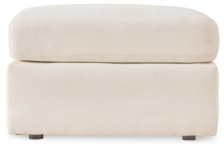 Pillar Peak Oyster Oversized Accent Ottoman by Ashley at Eve Furniture