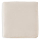 Pillar Peak Oyster Oversized Accent Ottoman by Ashley at Eve Furniture