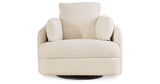 Pillar Peak Oyster Swivel Glider Recliner by Ashley at Eve Furniture