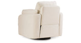 Pillar Peak Oyster Swivel Glider Recliner by Ashley at Eve Furniture