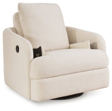 Pillar Peak Oyster Swivel Glider Recliner by Ashley at Eve Furniture