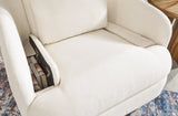 Pillar Peak Oyster Swivel Glider Recliner by Ashley at Eve Furniture