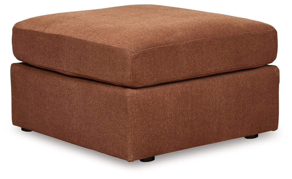 Pillar Peak Spice Oversized Accent Ottoman by Ashley at Eve Furniture