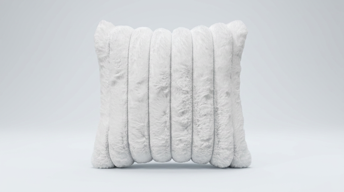 Eggshell White Right Arm Facing (RAF) 4-Piece Sectional
