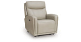 Pincara Bone Power AutoGlide Recliner by Ashley at Eve Furniture