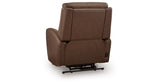 Pincara Umber Power AutoGlide Recliner by Ashley at Eve Furniture
