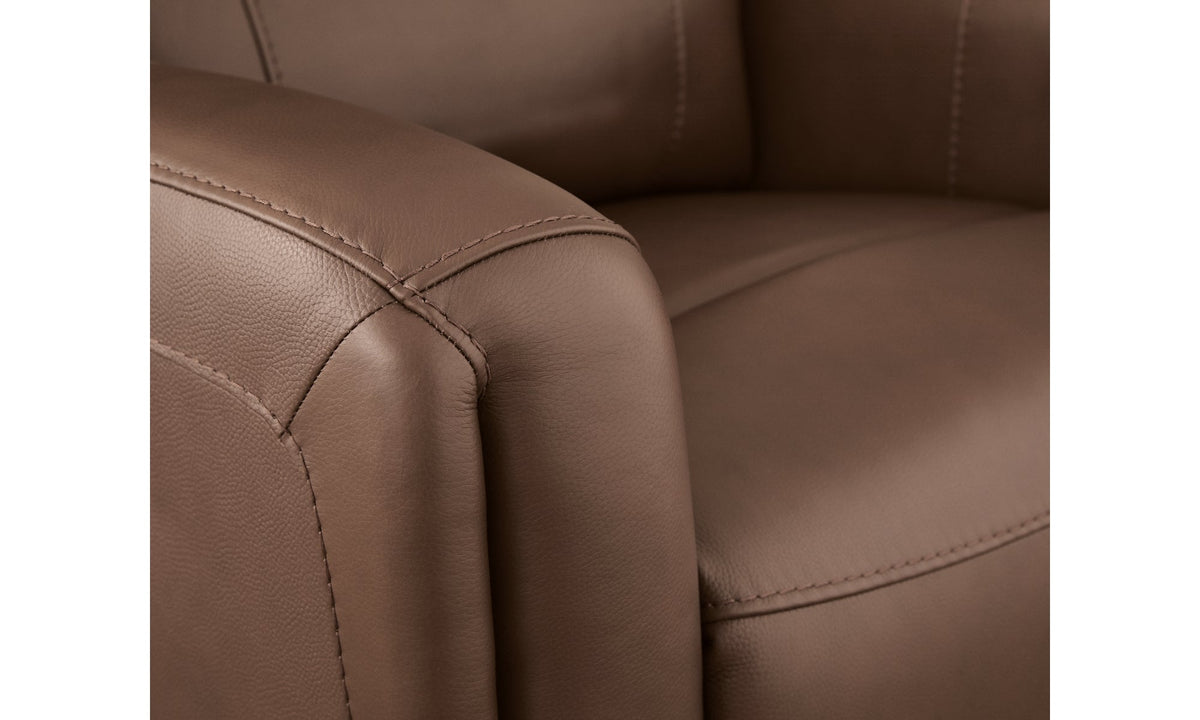 Pincara Umber Power AutoGlide Recliner by Ashley at Eve Furniture