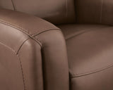 Pincara Umber Power AutoGlide Recliner with Audio System by Ashley at Eve Furniture