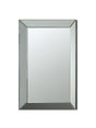 Pinciotti Silver Rectangular Beveled Wall Mirror by Coaster at Eve Furniture
