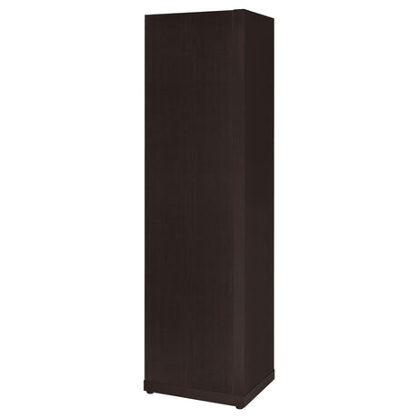 Pinckard Cappuccino 6-Tier Corner Bookcase by Coaster at Eve Furniture