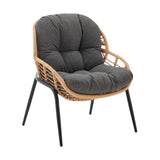 Pine 4-Piece Patio Conversation Set in Grey by Manhattan Comfort at Eve Furniture
