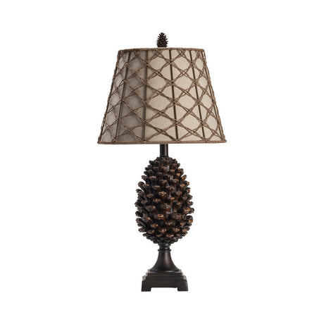 Pine Bluff Brown Table Lamp (Set of 2) by Crestview at Eve Furniture