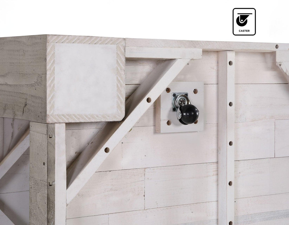 Pinedale Cocktail Table w/Casters by Steve Silver at Eve Furniture