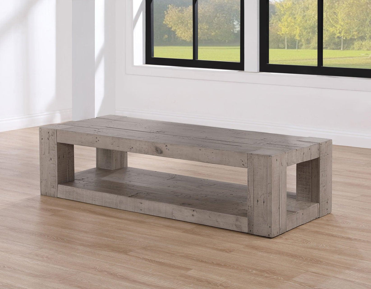 Pinedale Cocktail Table w/Casters by Steve Silver at Eve Furniture