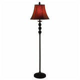 Pinegrove Brown Floor Lamp by Crestview at Eve Furniture