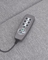 Pineland Pewter Power Glider Recliner with Audio System by Ashley at Eve Furniture