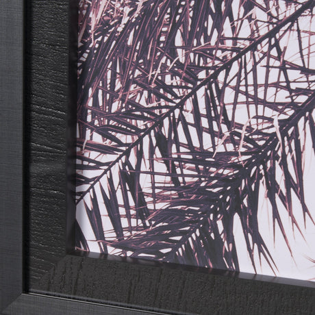 Pink Palms Horizontal by Deborah Revell a Framed Photo Art Print Matted under Glass by Mercana at Eve Furniture