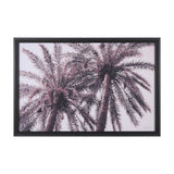 Pink Palms Horizontal by Deborah Revell a Framed Photo Art Print Matted under Glass by Mercana at Eve Furniture