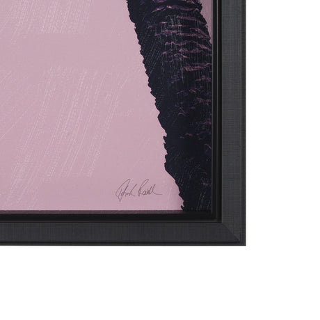 Pink Palms I by Deborah Revell a Hand Embellished Framed Photo Art Print by Mercana at Eve Furniture