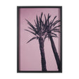 Pink Palms I by Deborah Revell a Hand Embellished Framed Photo Art Print by Mercana at Eve Furniture