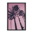 Pink Palms II by Deborah Revell a Hand Embellished Framed Photo Art Print by Mercana at Eve Furniture