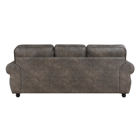 Pinnacle Pewter 2-Piece Living Room Set by Homelegance at Eve Furniture