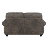 Pinnacle Pewter 2-Piece Living Room Set by Homelegance at Eve Furniture