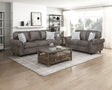 Pinnacle Pewter 2-Piece Living Room Set by Homelegance at Eve Furniture