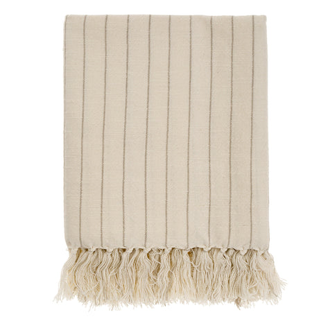 Pinstripe Hammam Bath Towel, Stone, Set of 2 by Mercana at Eve Furniture