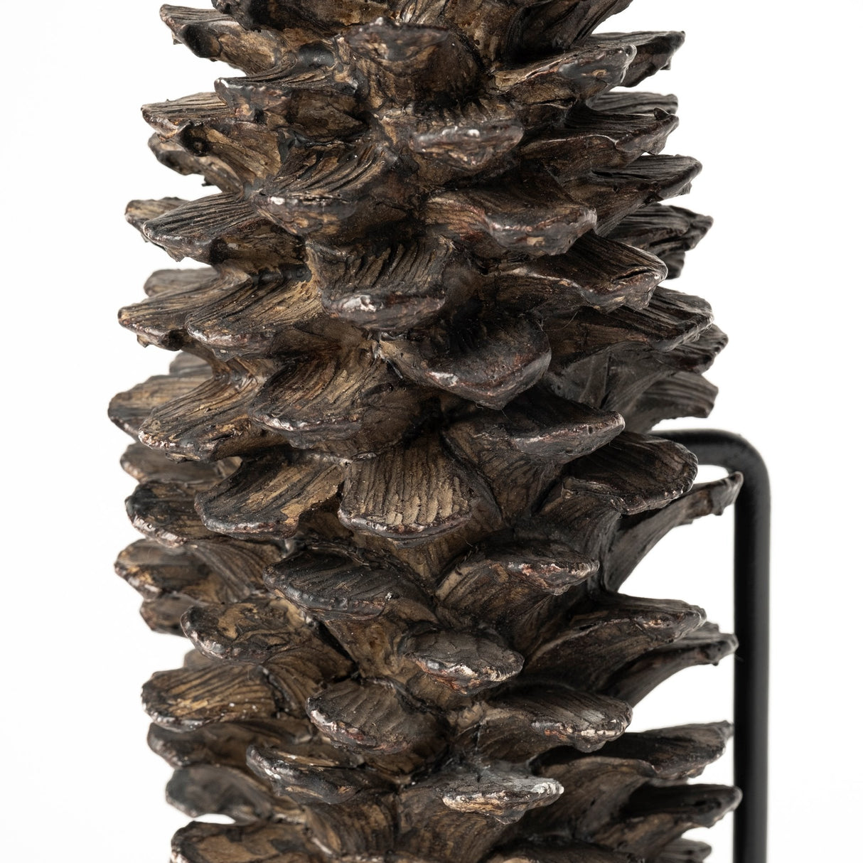 Pinterra (Small) Brown Resin Pinecone Replica by Mercana at Eve Furniture