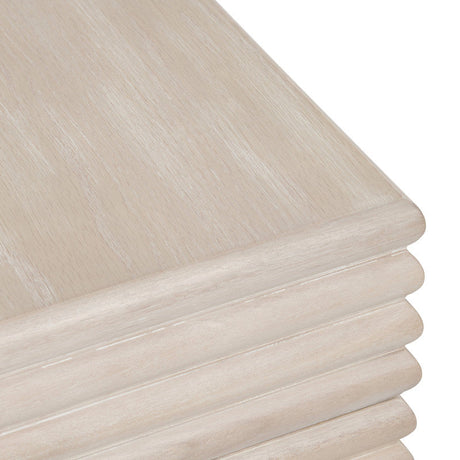 Piper Cream End Table by Crestview at Eve Furniture