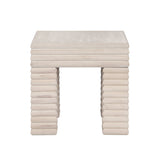 Piper Cream End Table by Crestview at Eve Furniture