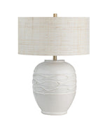 Piper İvory Table Lamp by Crestview at Eve Furniture