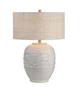 Piper İvory Table Lamp by Crestview at Eve Furniture