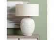 Piper İvory Table Lamp by Crestview at Eve Furniture