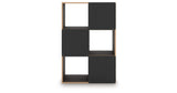 Piperton Charcoal Six Cube Organizer by Ashley at Eve Furniture