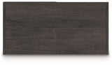 Piperton Charcoal Six Cube Organizer by Ashley at Eve Furniture