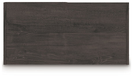 Piperton Charcoal Six Cube Organizer by Ashley at Eve Furniture