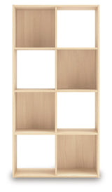 Piperton Tan Eight Cube Organizer by Ashley at Eve Furniture